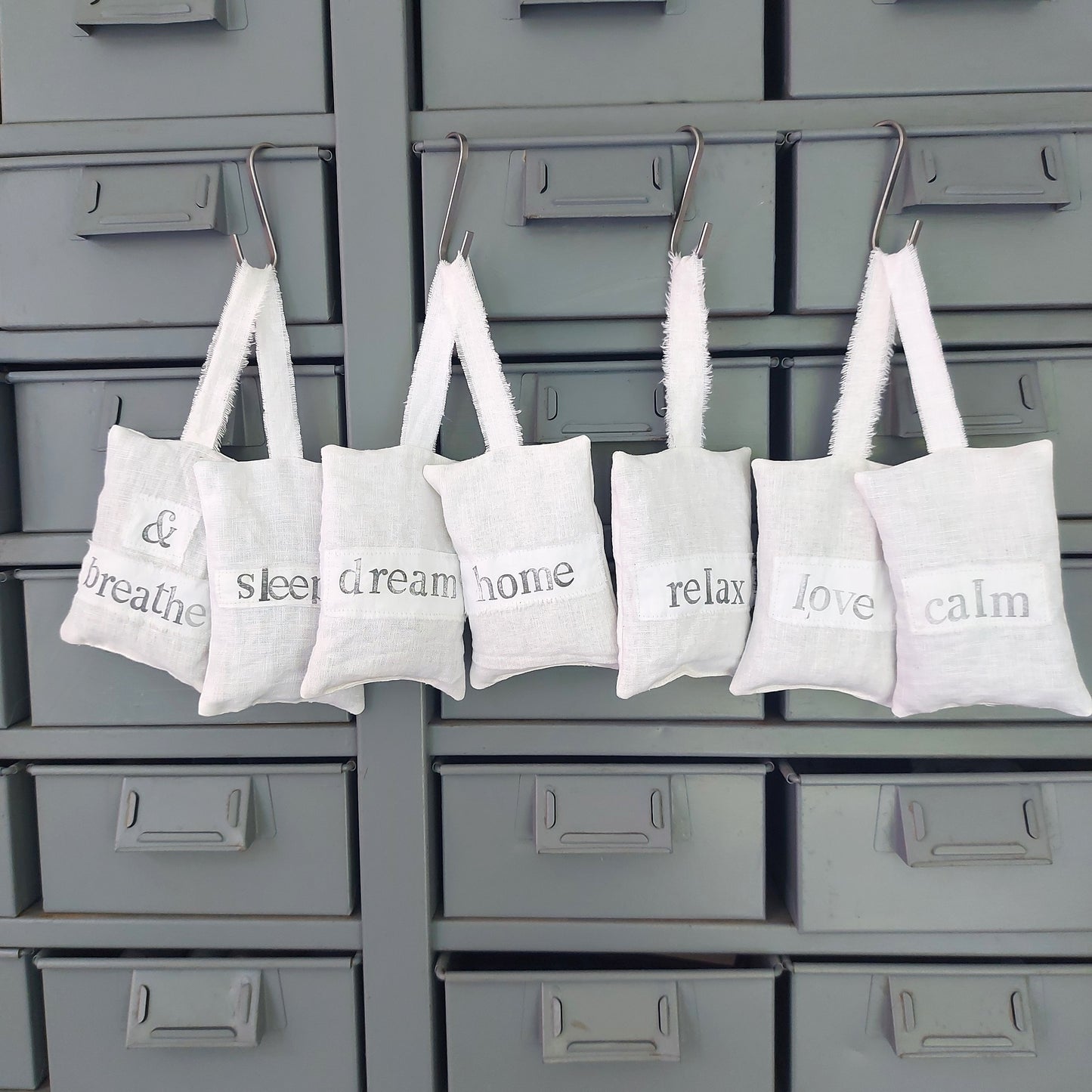 French ticking Lavender pads