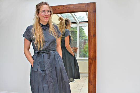 Kellie - cotton shirtdress