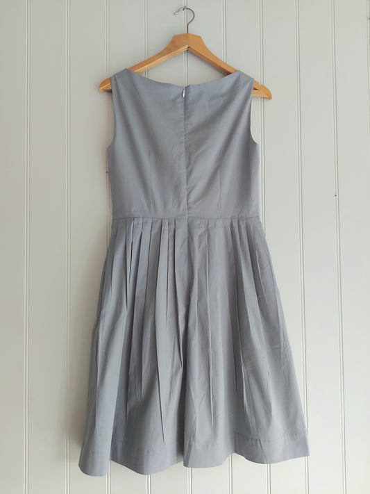 Emma - gently pleated classic dress