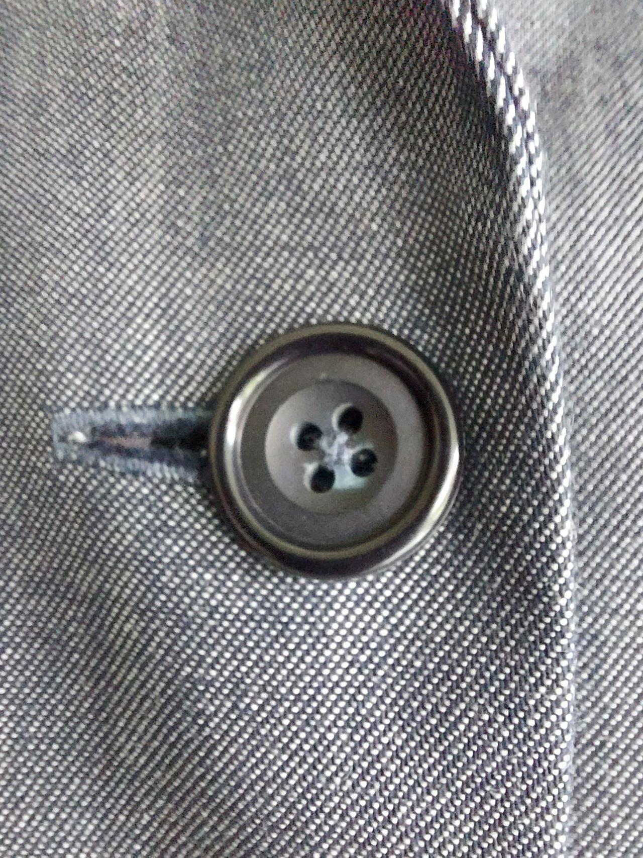 Darcy -denim chambray cotton tailored jacket