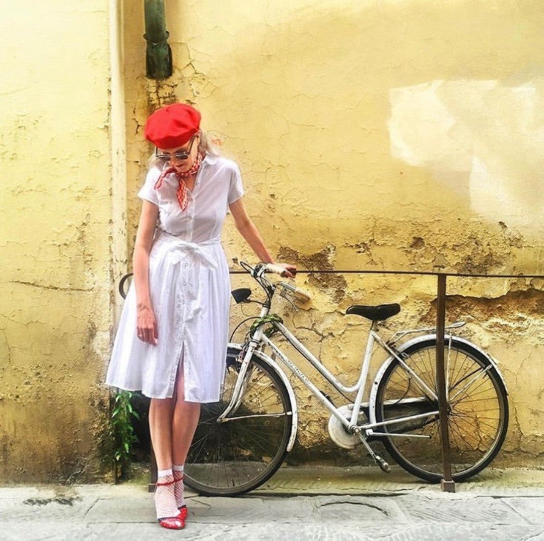 Kellie - cotton shirtdress