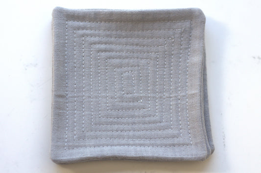 Set of 6 linen coasters
