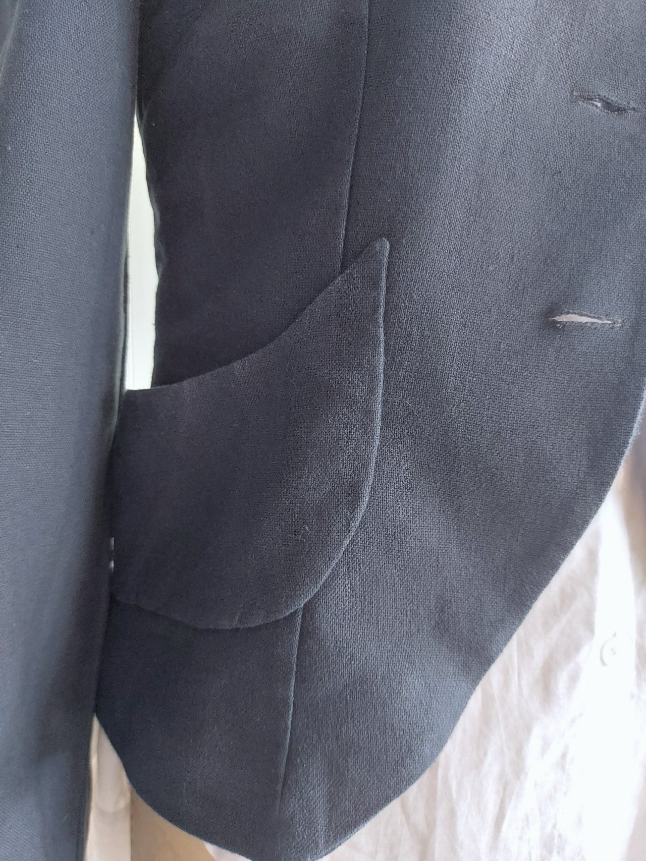 Balencia - linen/cotton tailored jacket
