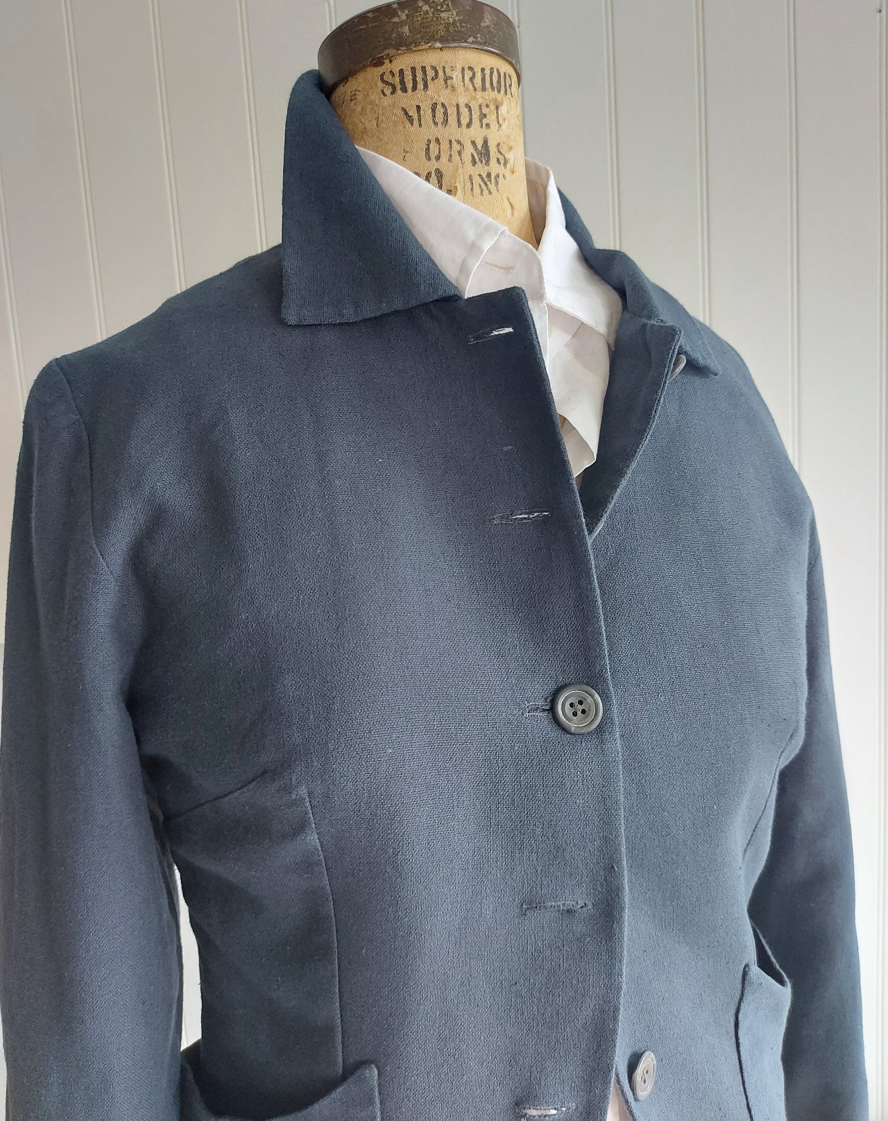 Balencia - linen/cotton tailored jacket