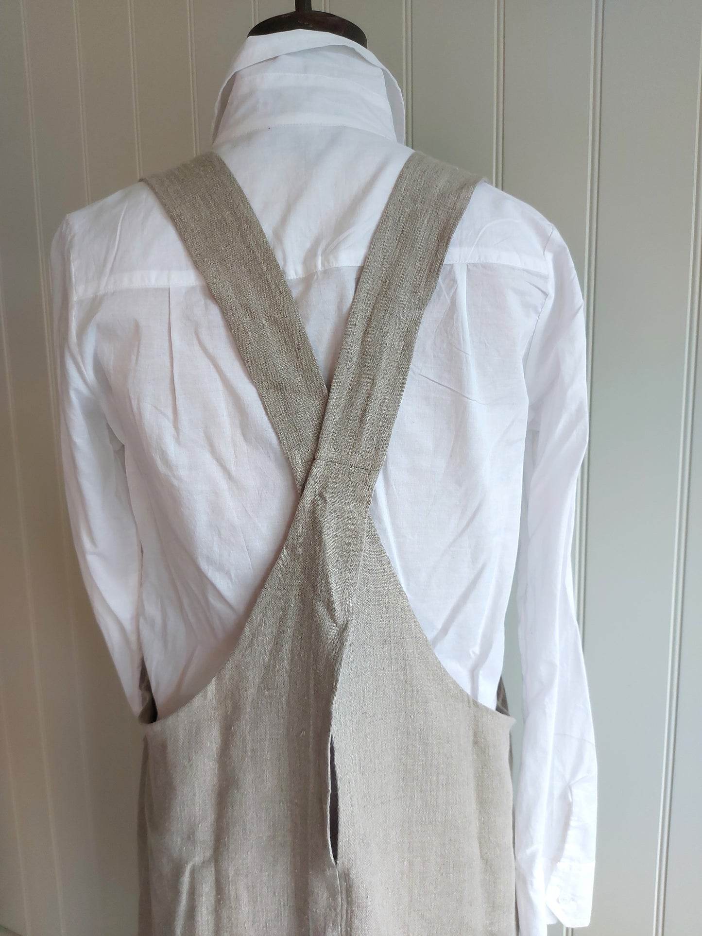 Artisan Apron dress - Linen