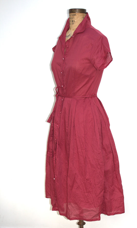 Kellie - cotton shirtdress