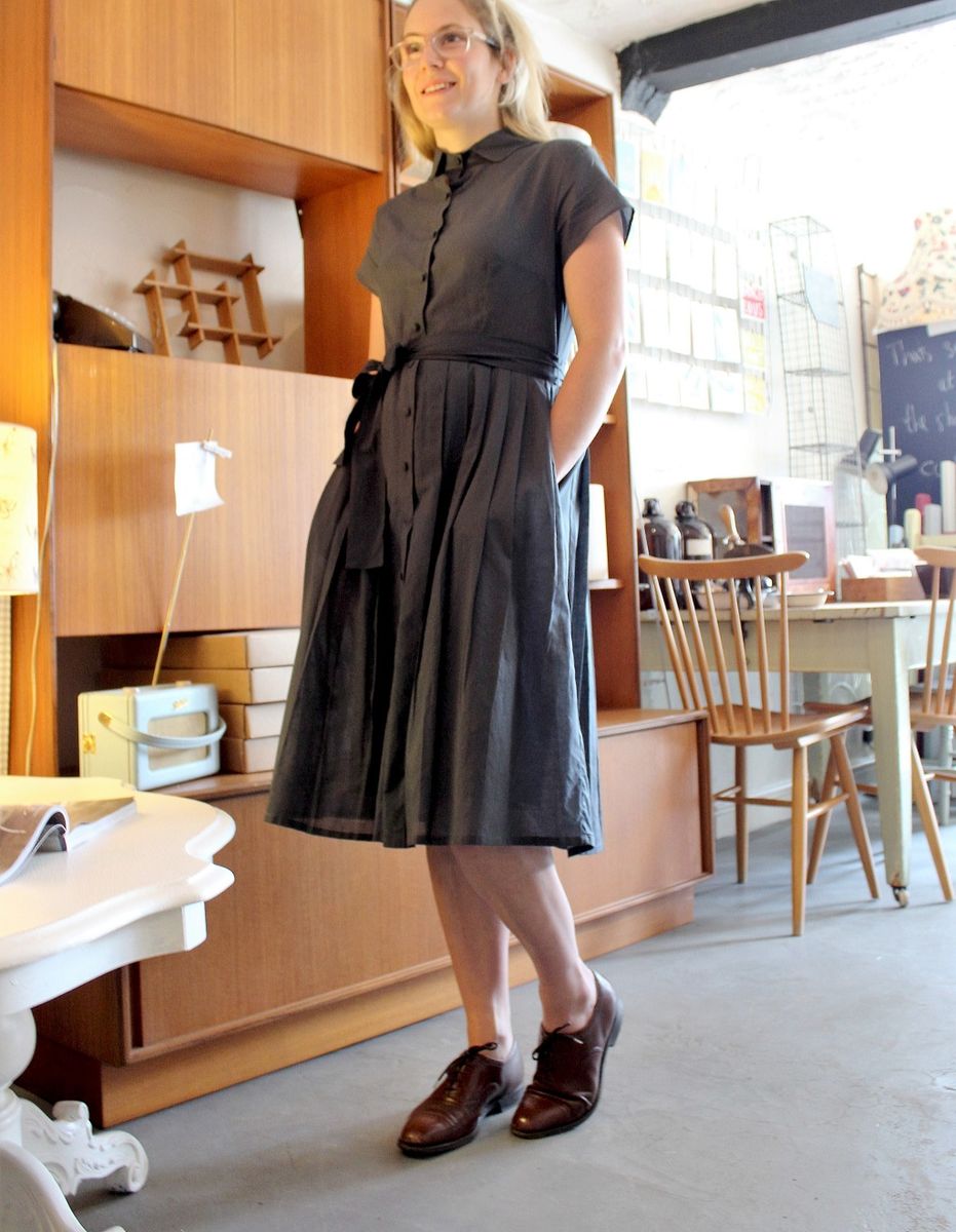 Kellie - cotton shirtdress