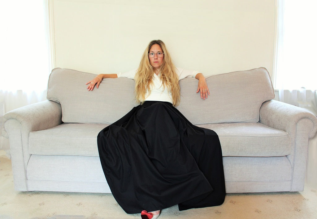 Giselle - long cotton skirt