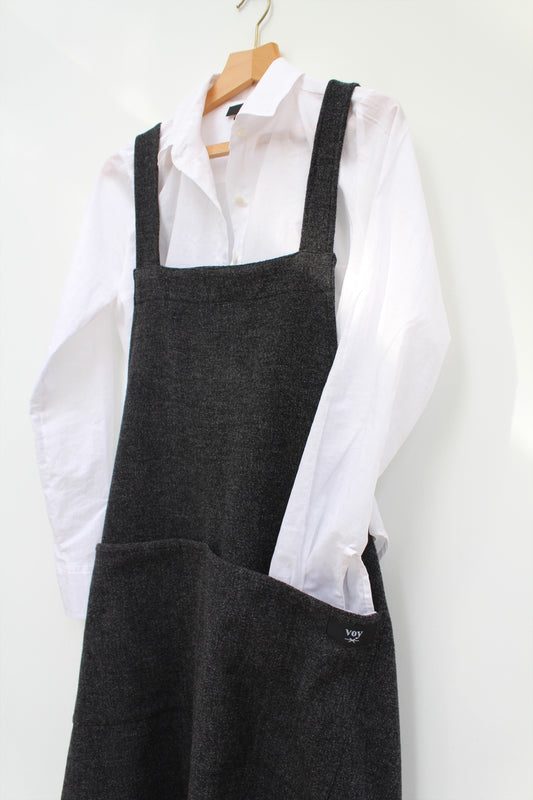 Artisan Apron dress - Wool