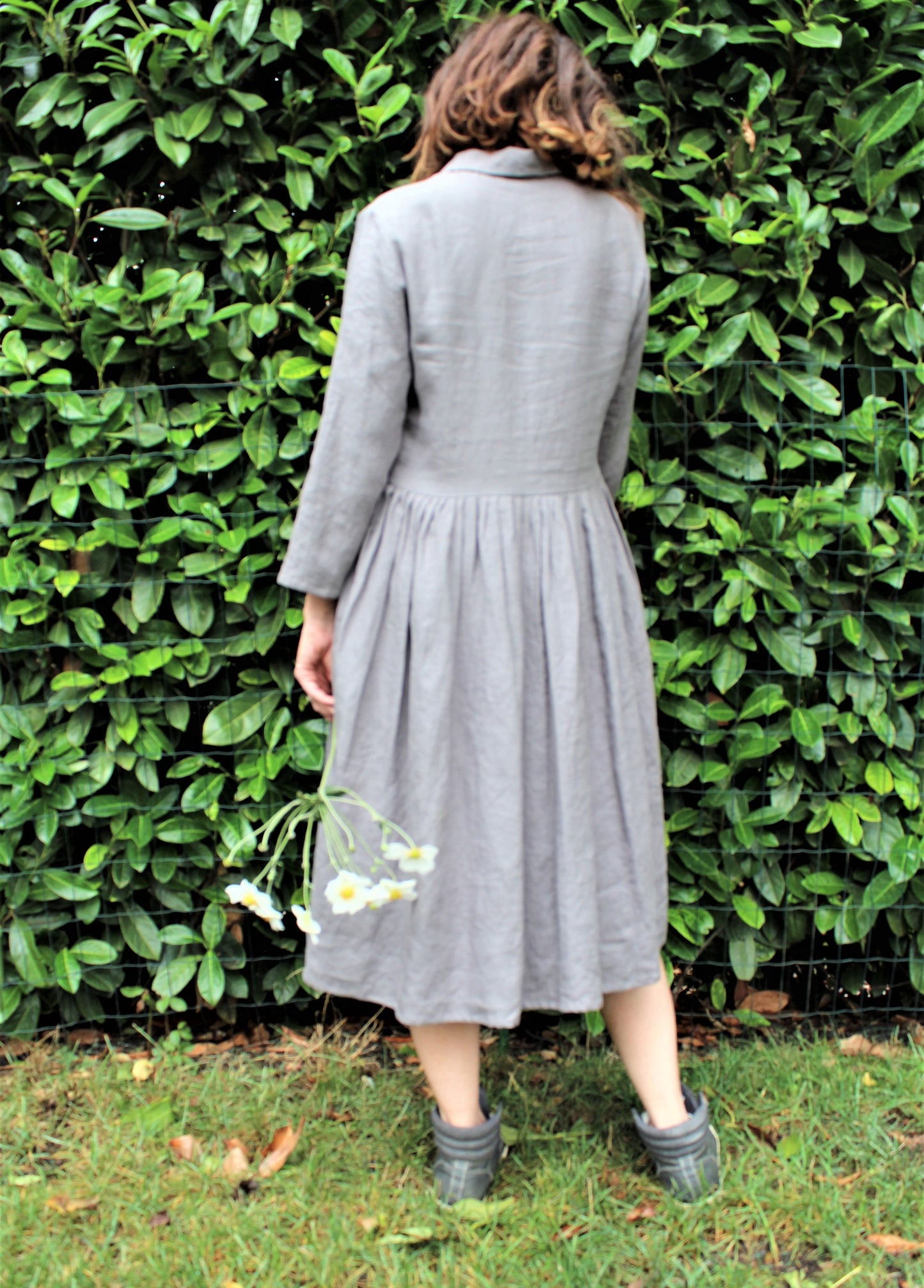 Koko -Linen shirt dress