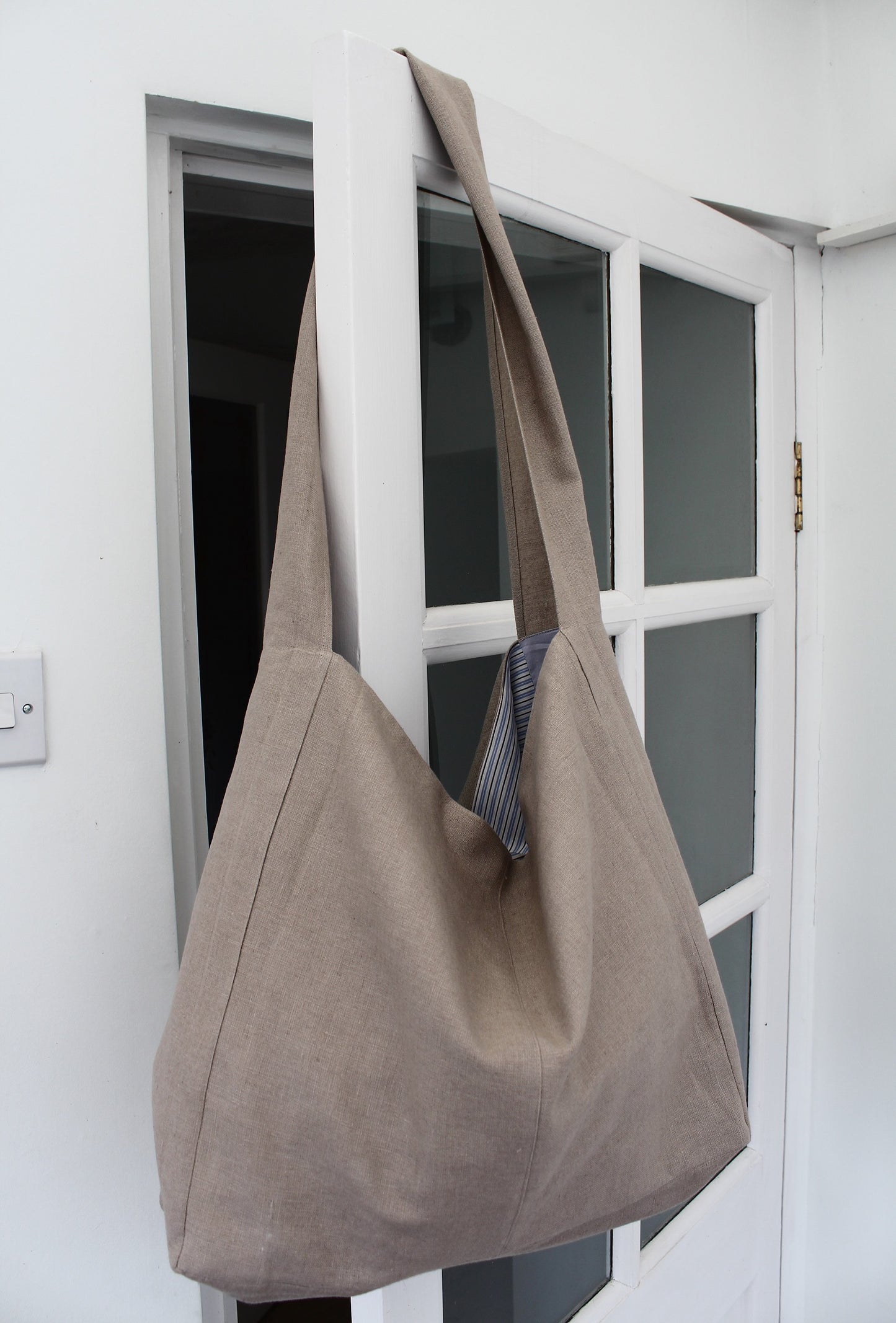 Cambridge - linen crossbody bag