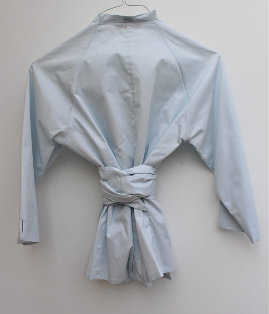 Tiffany - cotton wrap shirt