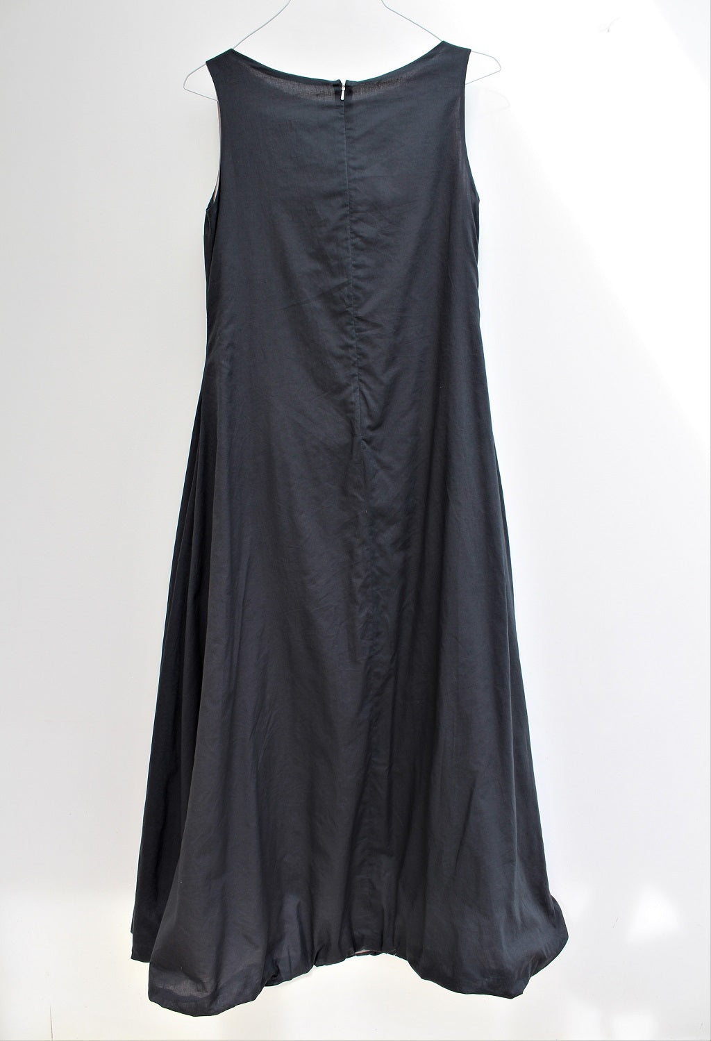 Cloud - long cotton dress, with bubble hem