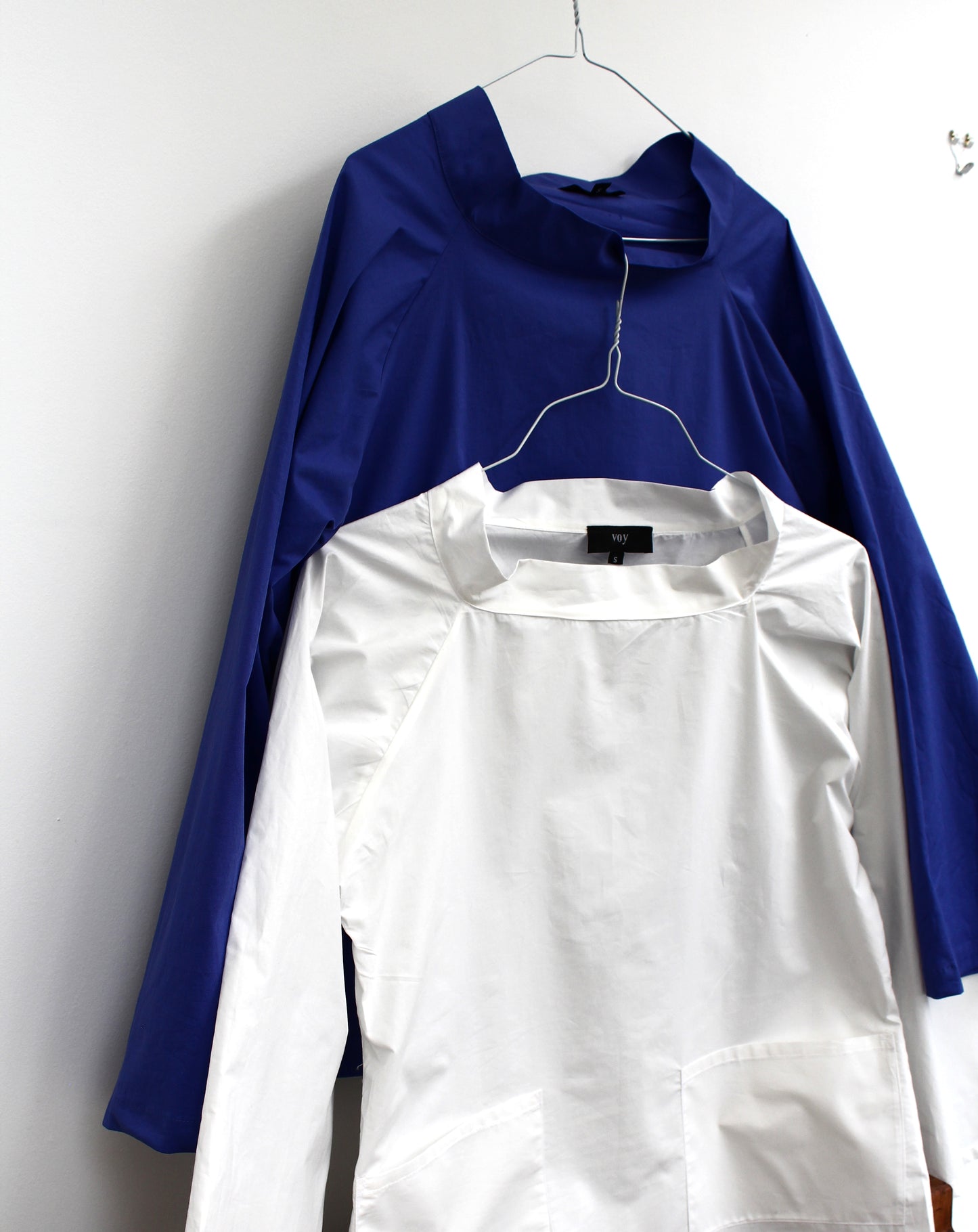 Fisher -  cotton poplin smock top