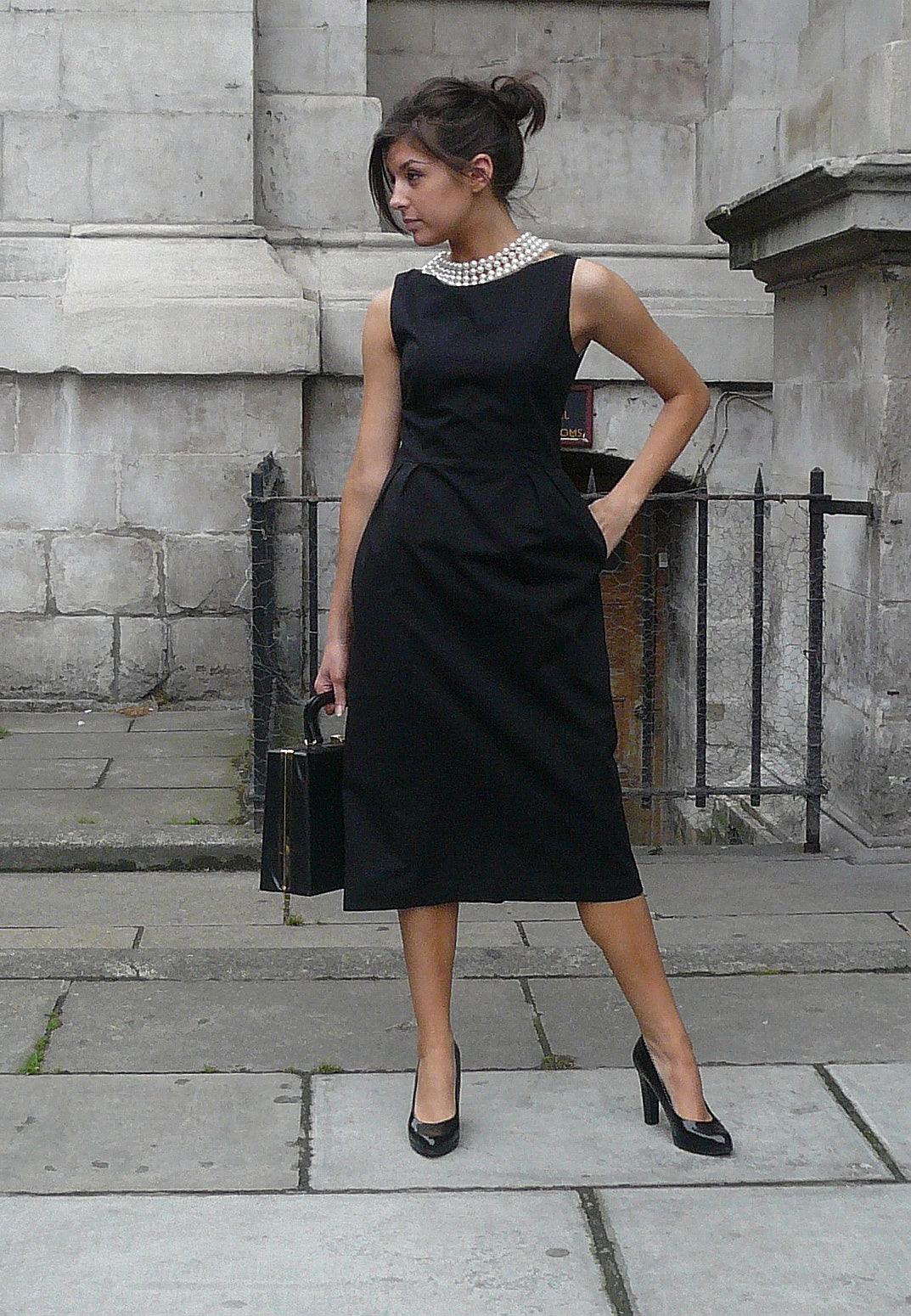 Golightly - classic black dress