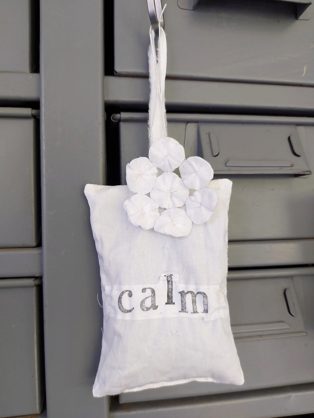 White linen Lavender pads