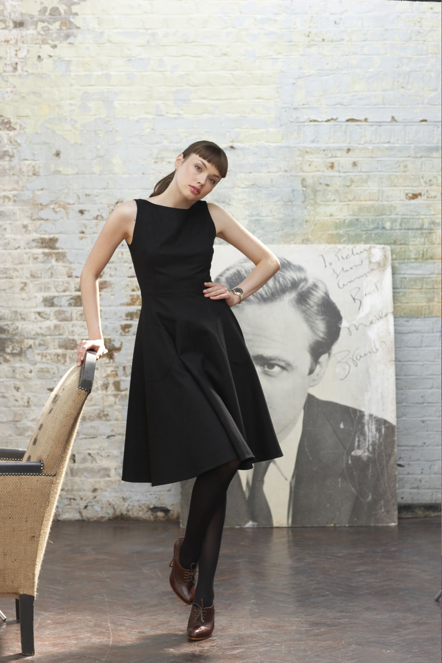 Classic Audrey -  Little Black Dress
