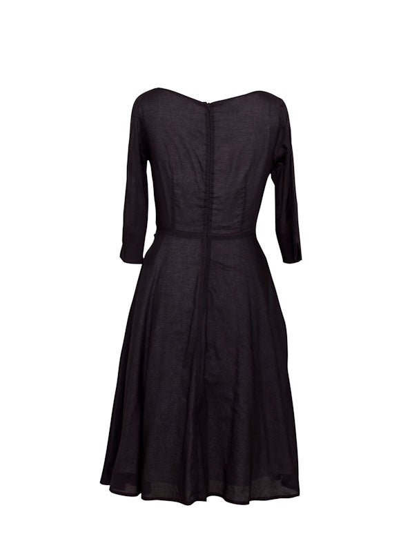 Vintage Audrey - classic black dress