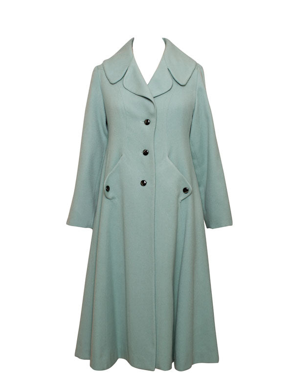 Vintage Coat - long wool coat WAS £250