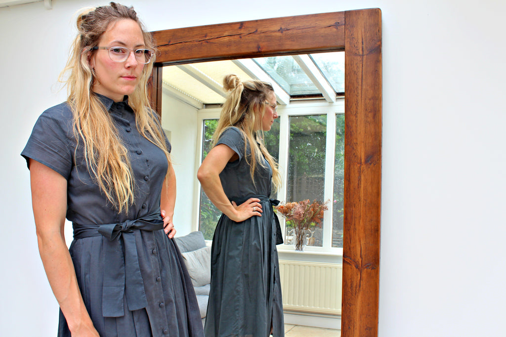 Kellie - cotton shirtdress