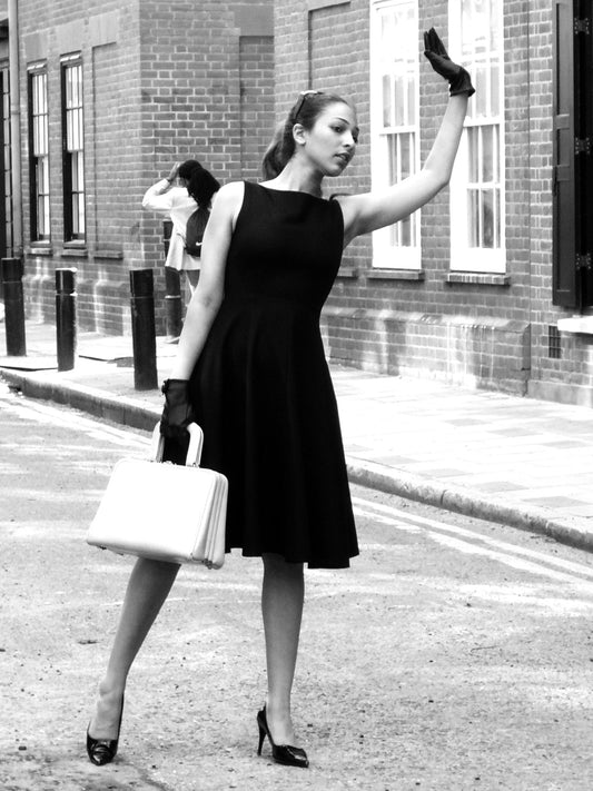 Classic Audrey -  Little Black Dress