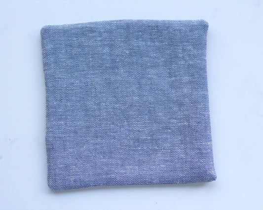 Set of 6 linen coasters