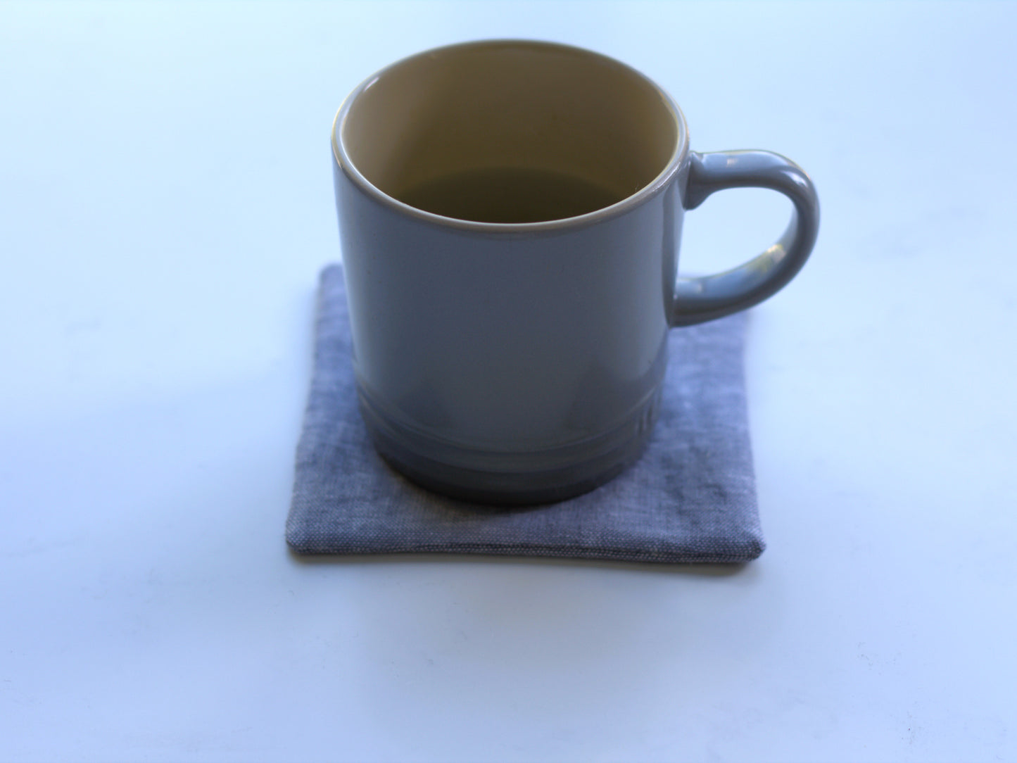 Set of 6 linen coasters
