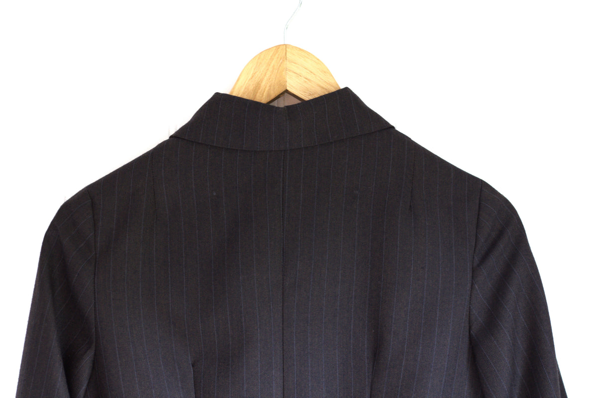 Oliver - pinstripe wool tailored jacket