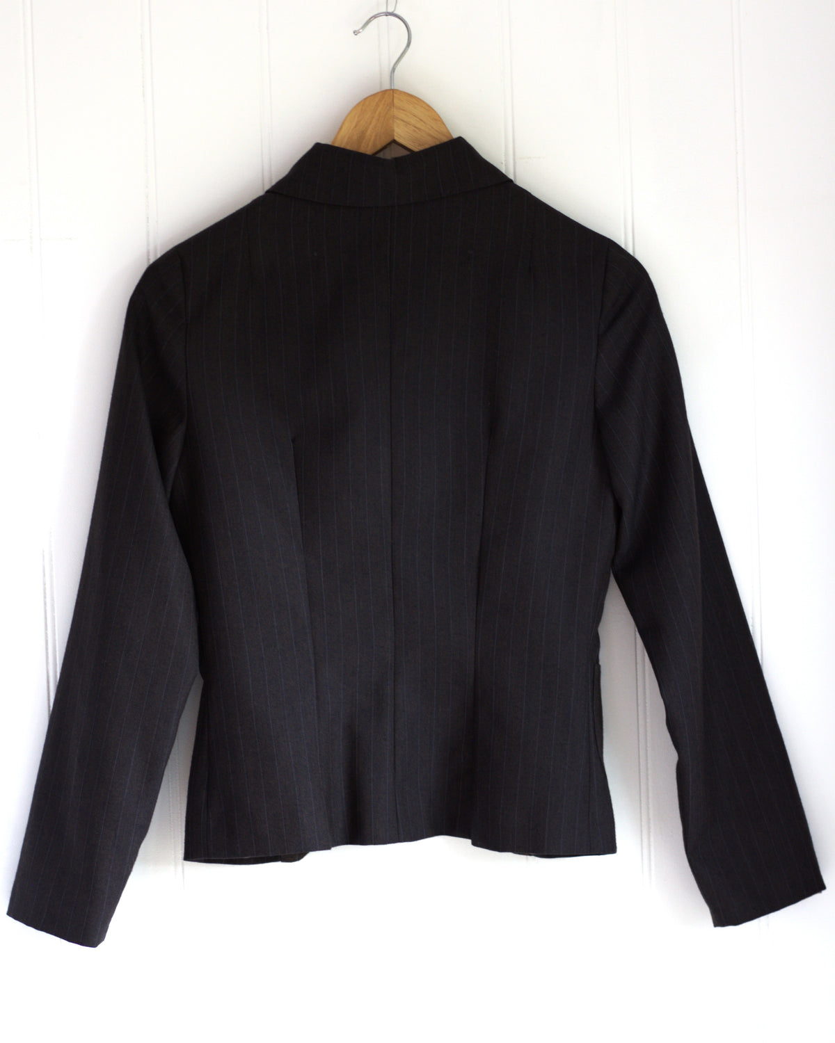 Oliver - pinstripe wool tailored jacket