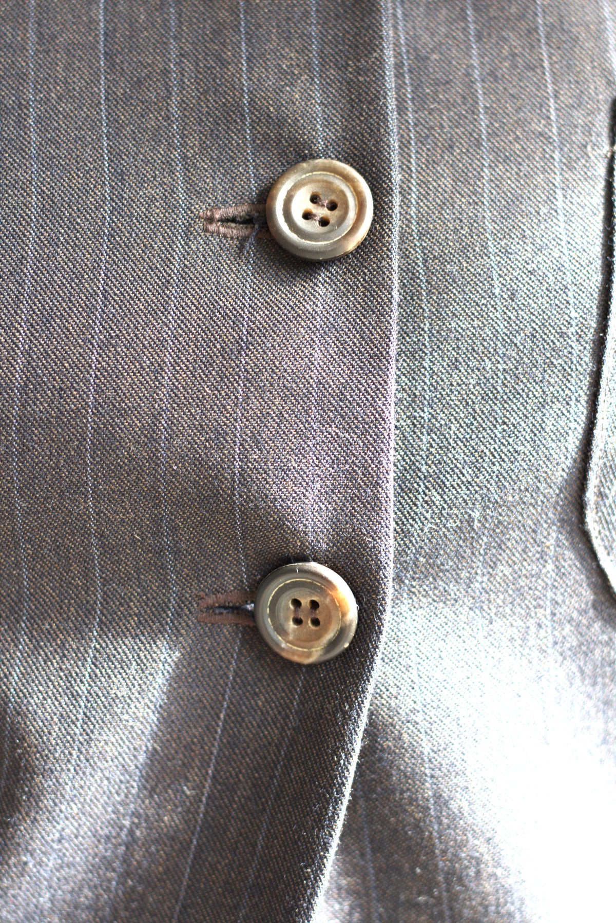 Oliver - pinstripe wool tailored jacket