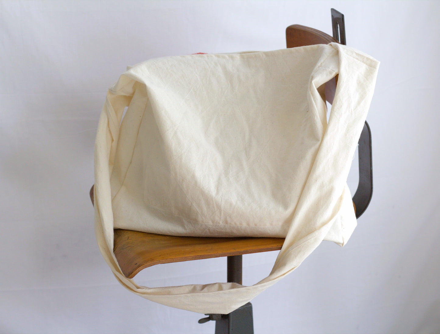 Rustic Cotton Crossbody Bag