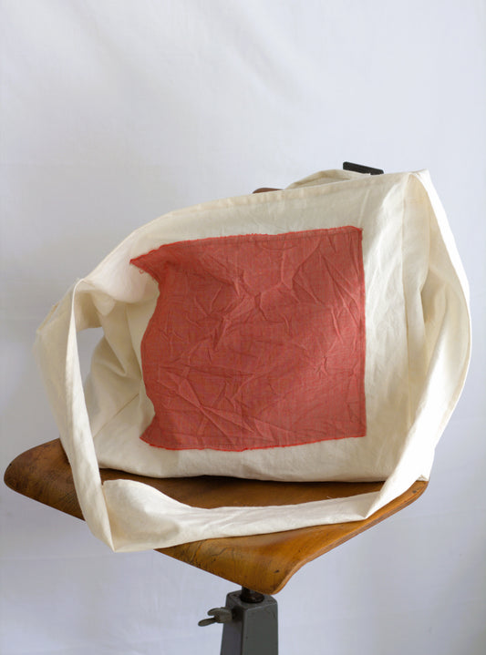 Rustic Cotton Crossbody Bag