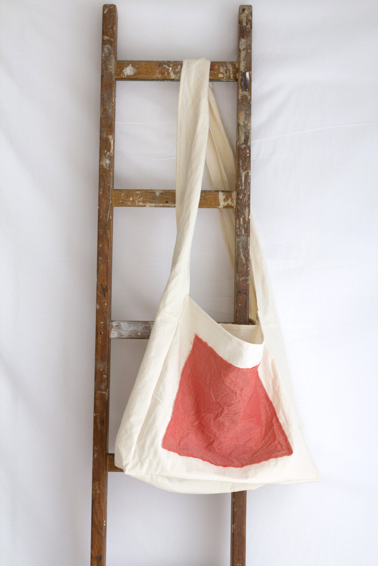 Rustic Cotton Crossbody Bag