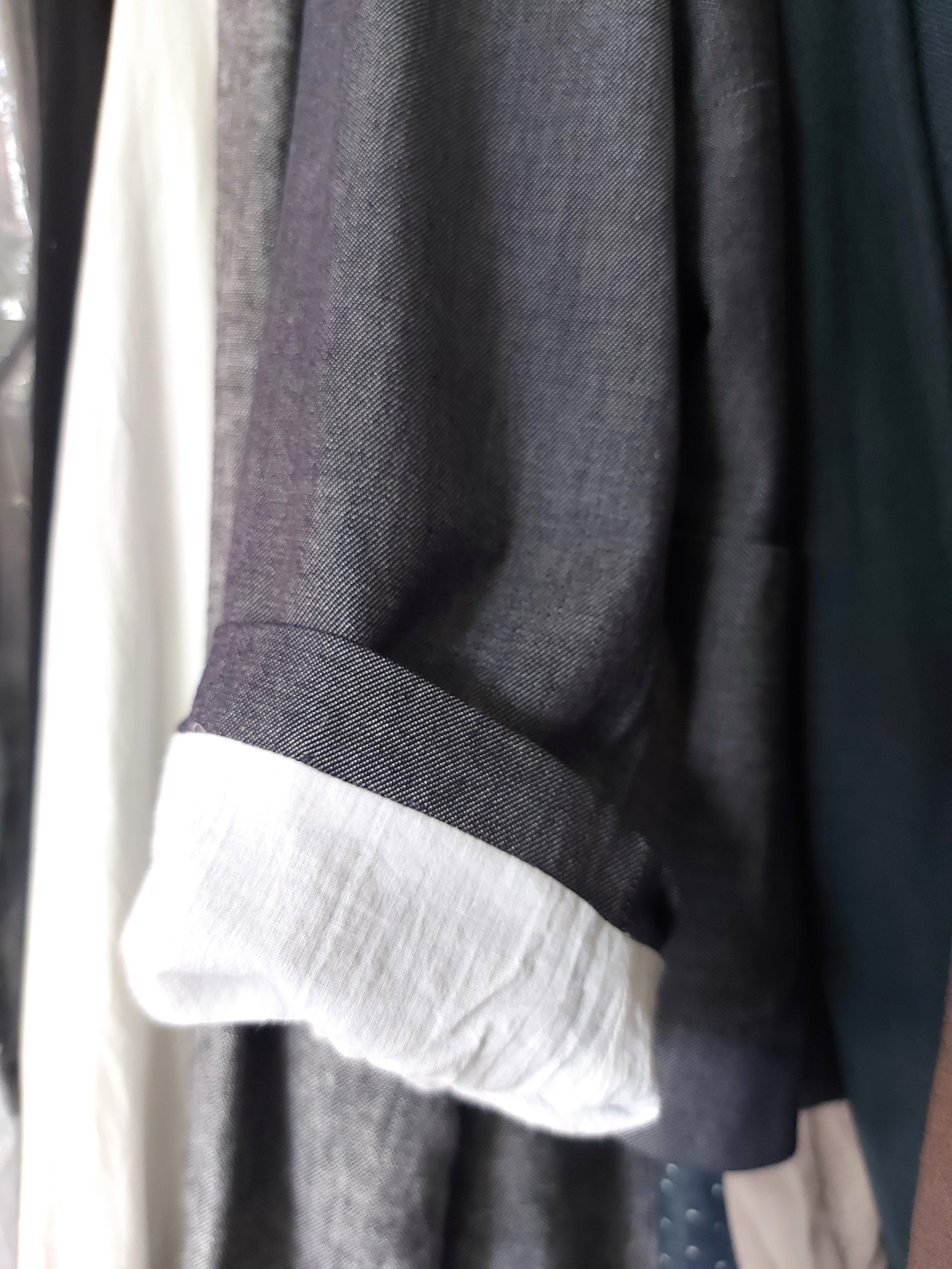 Darcy -denim chambray cotton tailored jacket