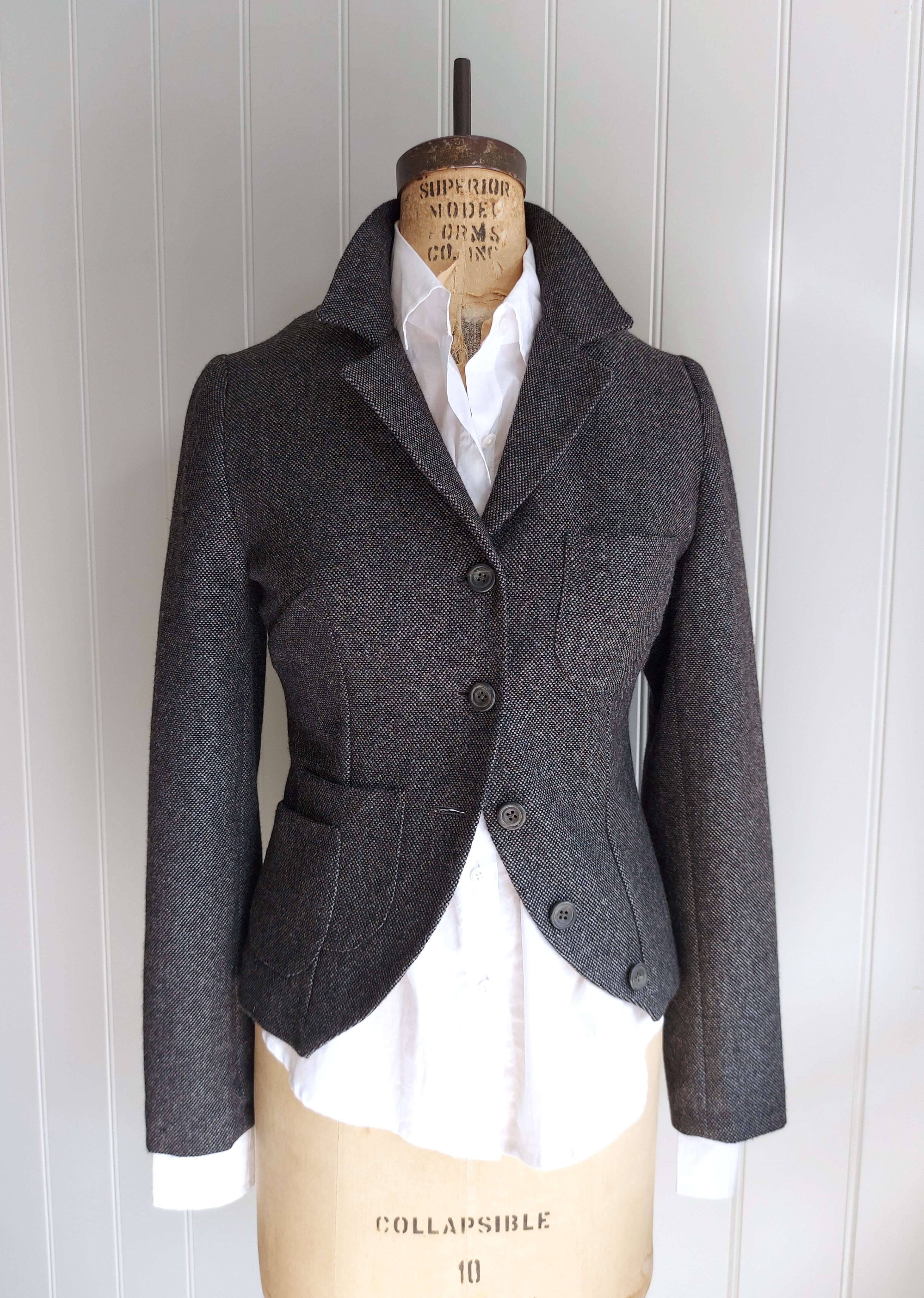 Oliver - tweed tailored jacket
