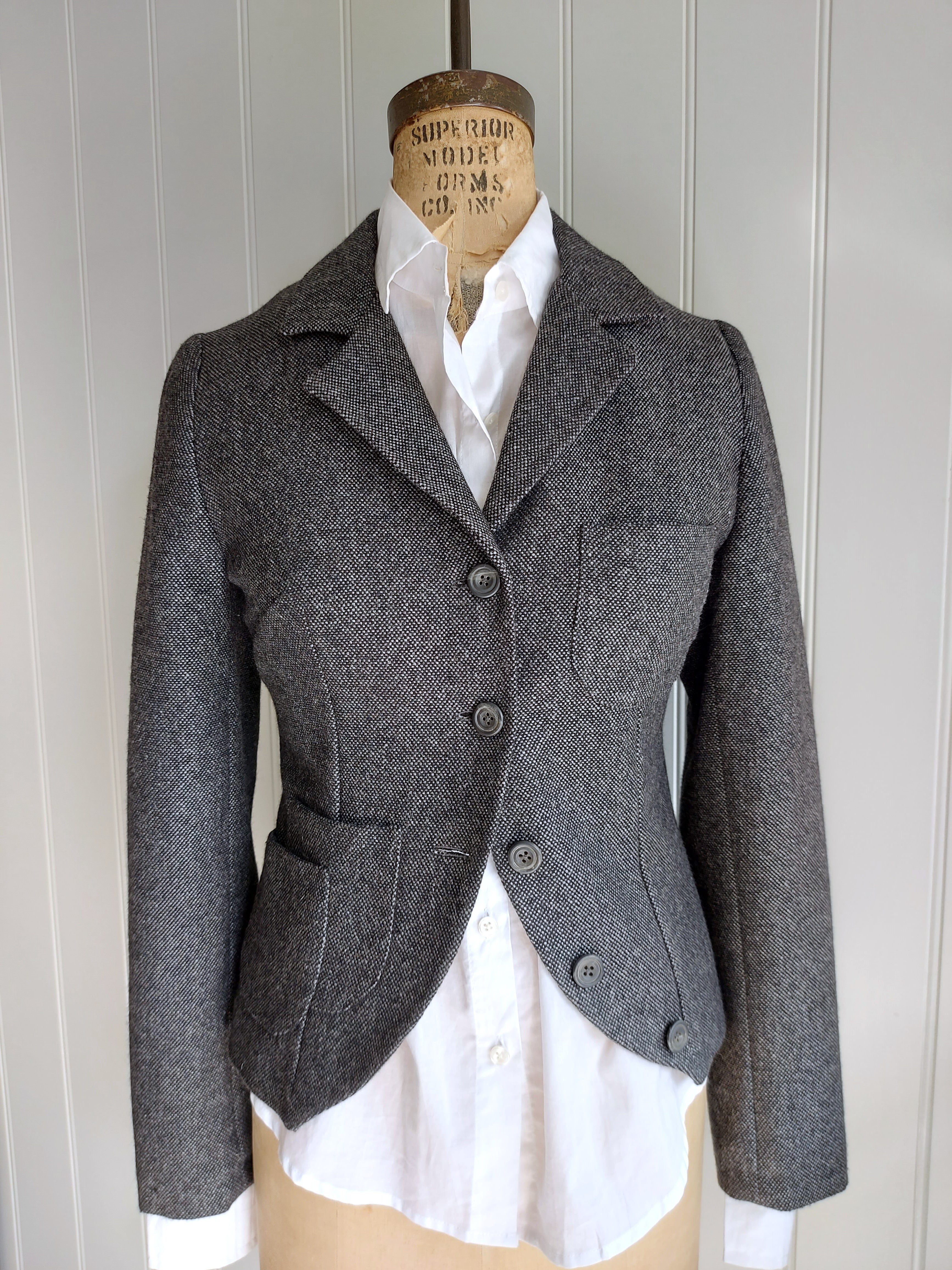 Oliver - tweed tailored jacket