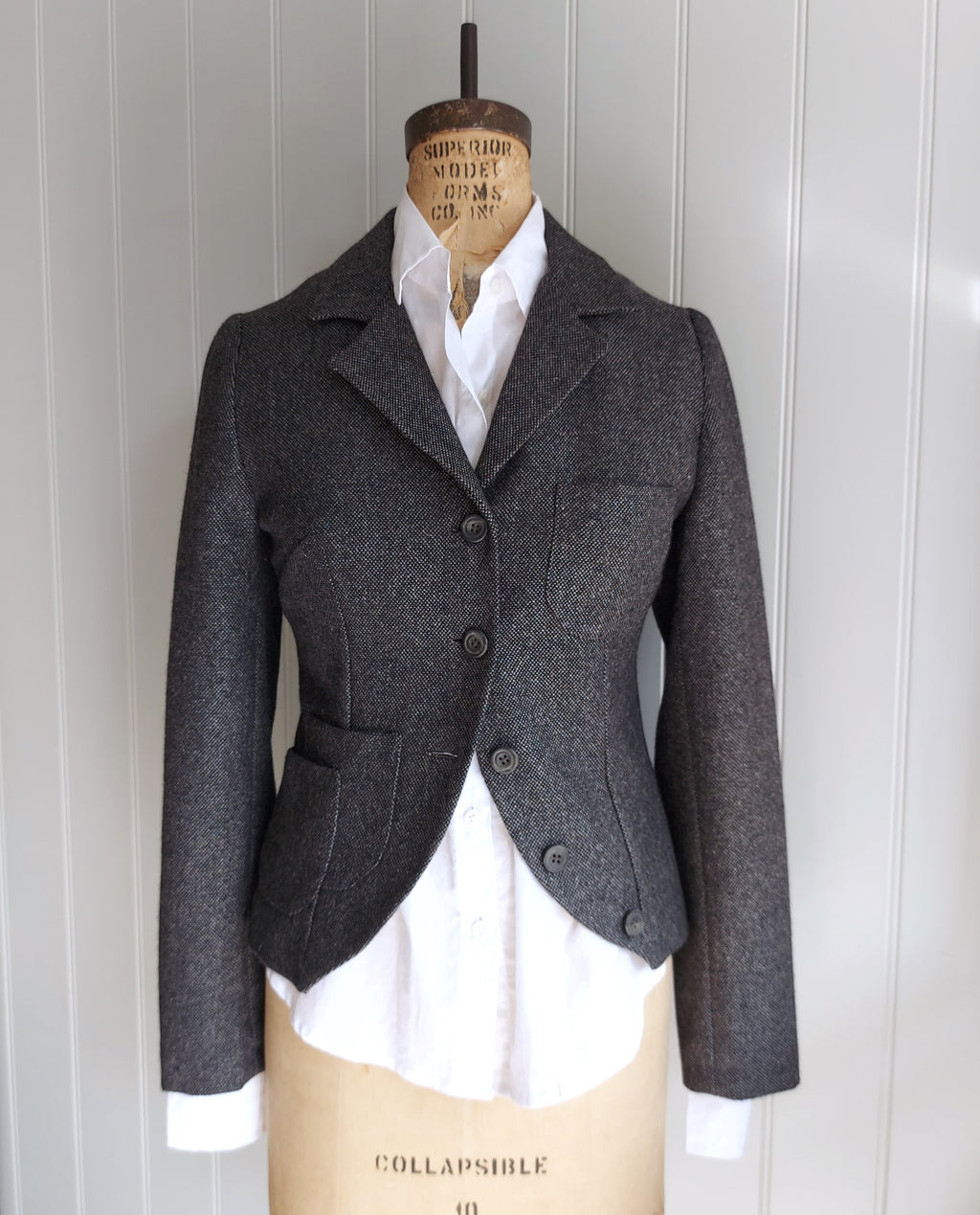 Oliver - tweed tailored jacket