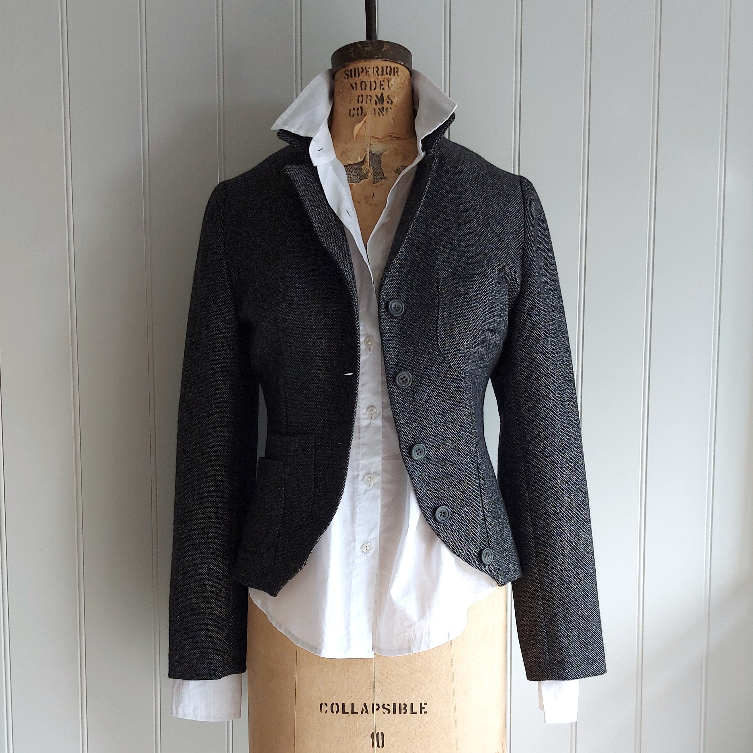 Oliver - tweed tailored jacket