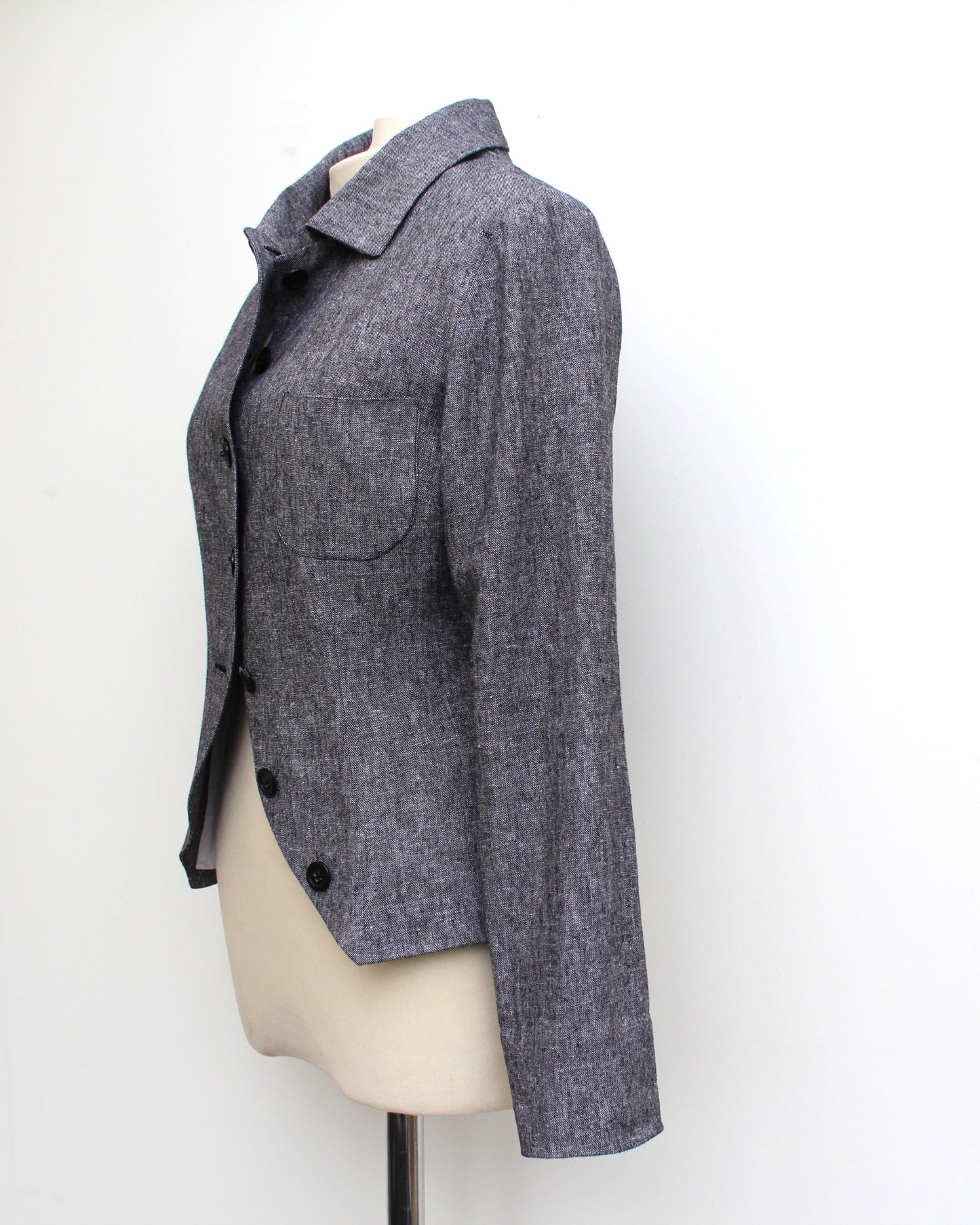 Oliver - linen tailored jacket