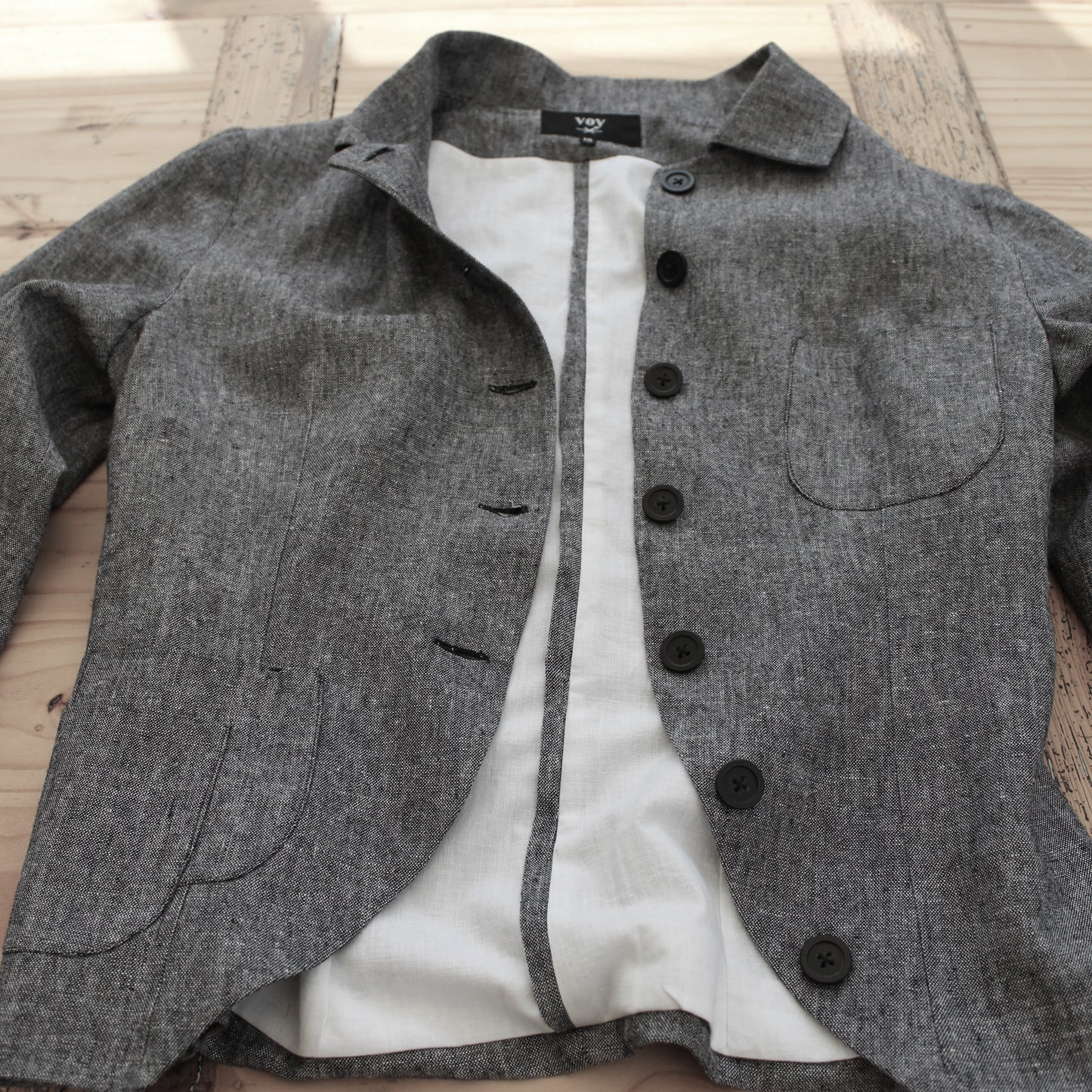 Oliver - linen tailored jacket