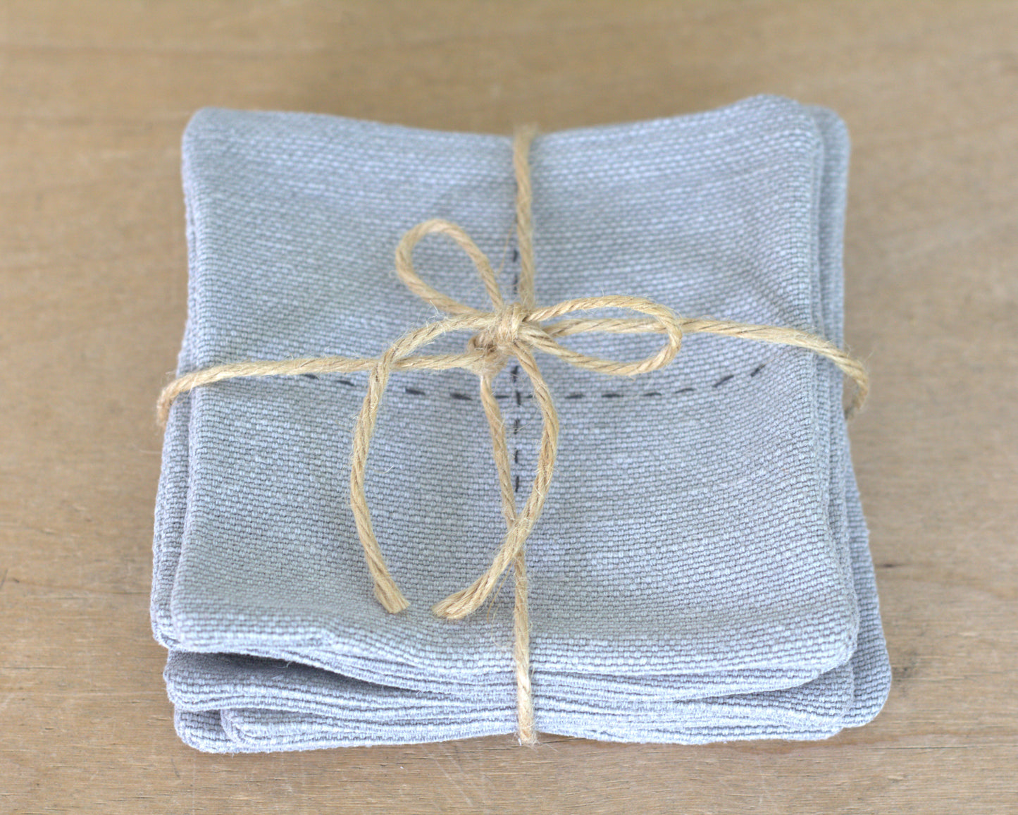Set of 6 Cotton coasters