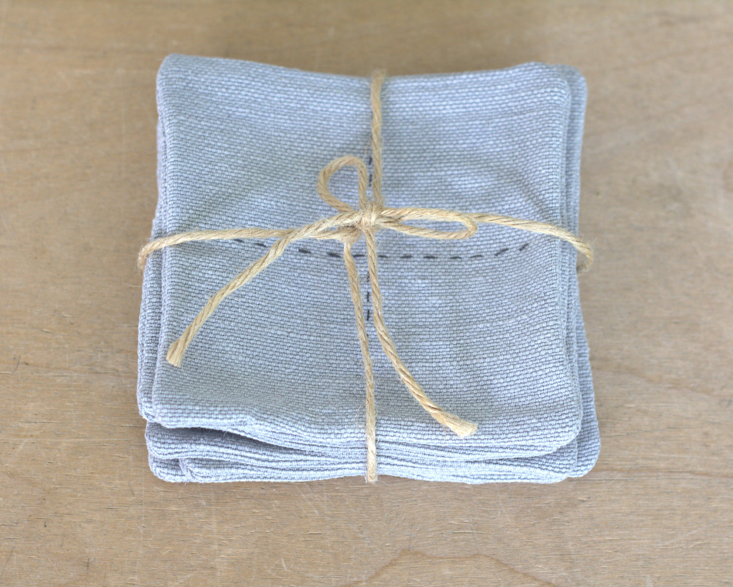 Set of 6 Cotton coasters