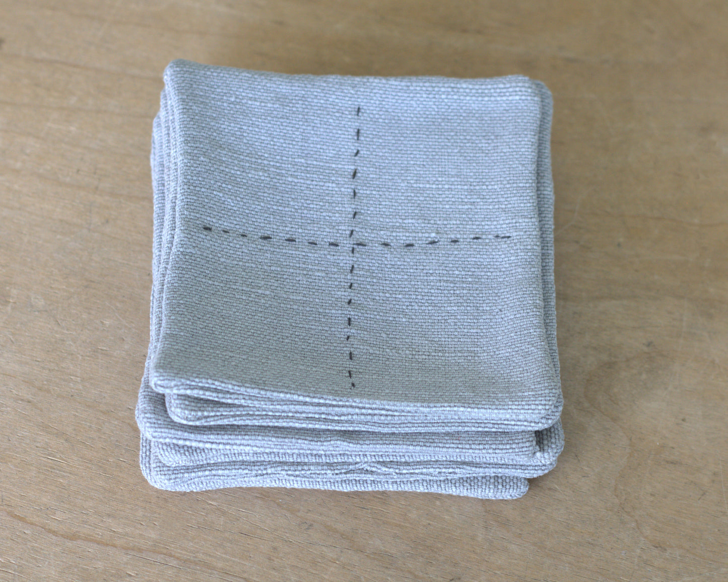 Set of 6 Cotton coasters