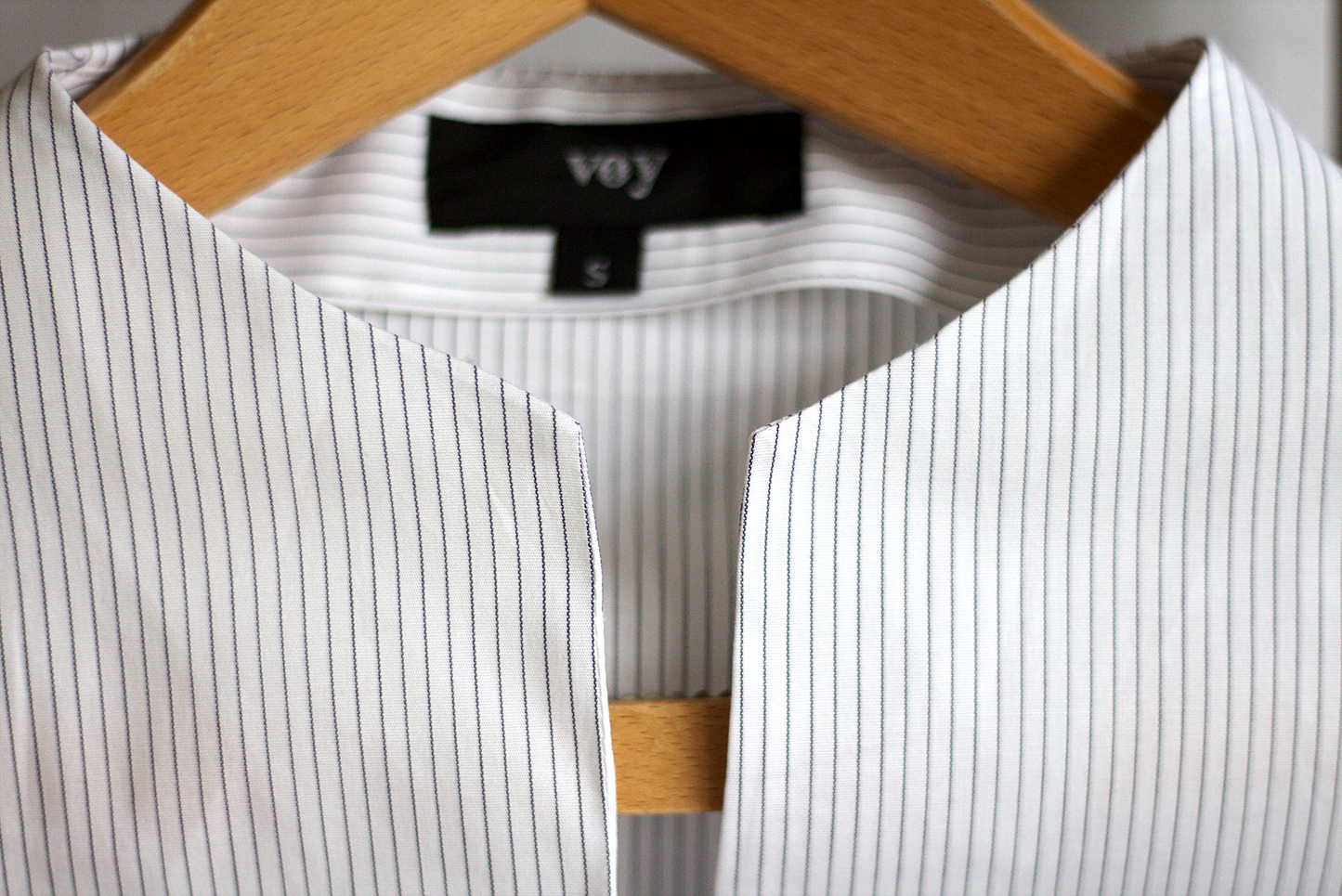 Holly - cotton poplin wrap shirt