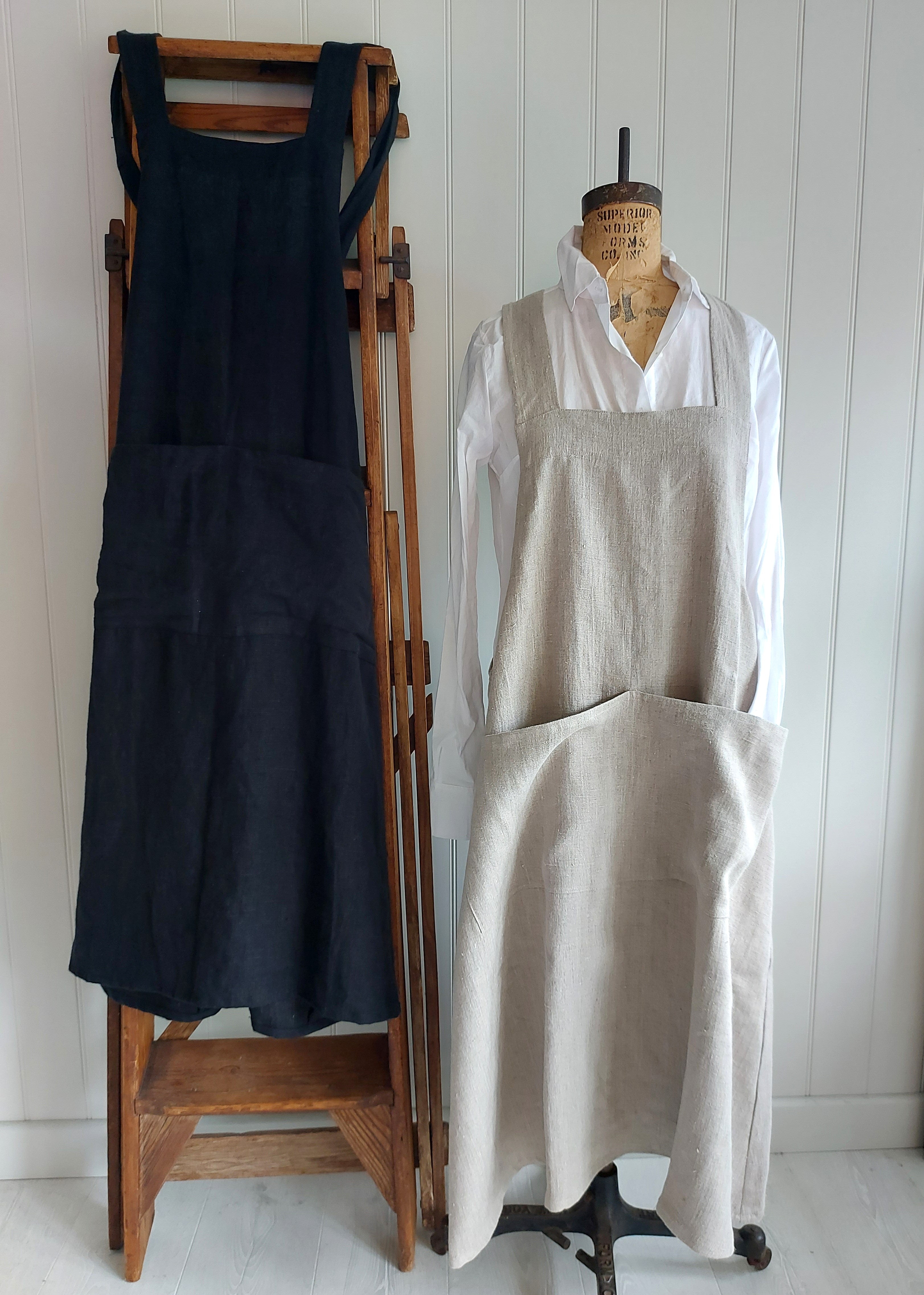 Artisan Apron dress - Linen