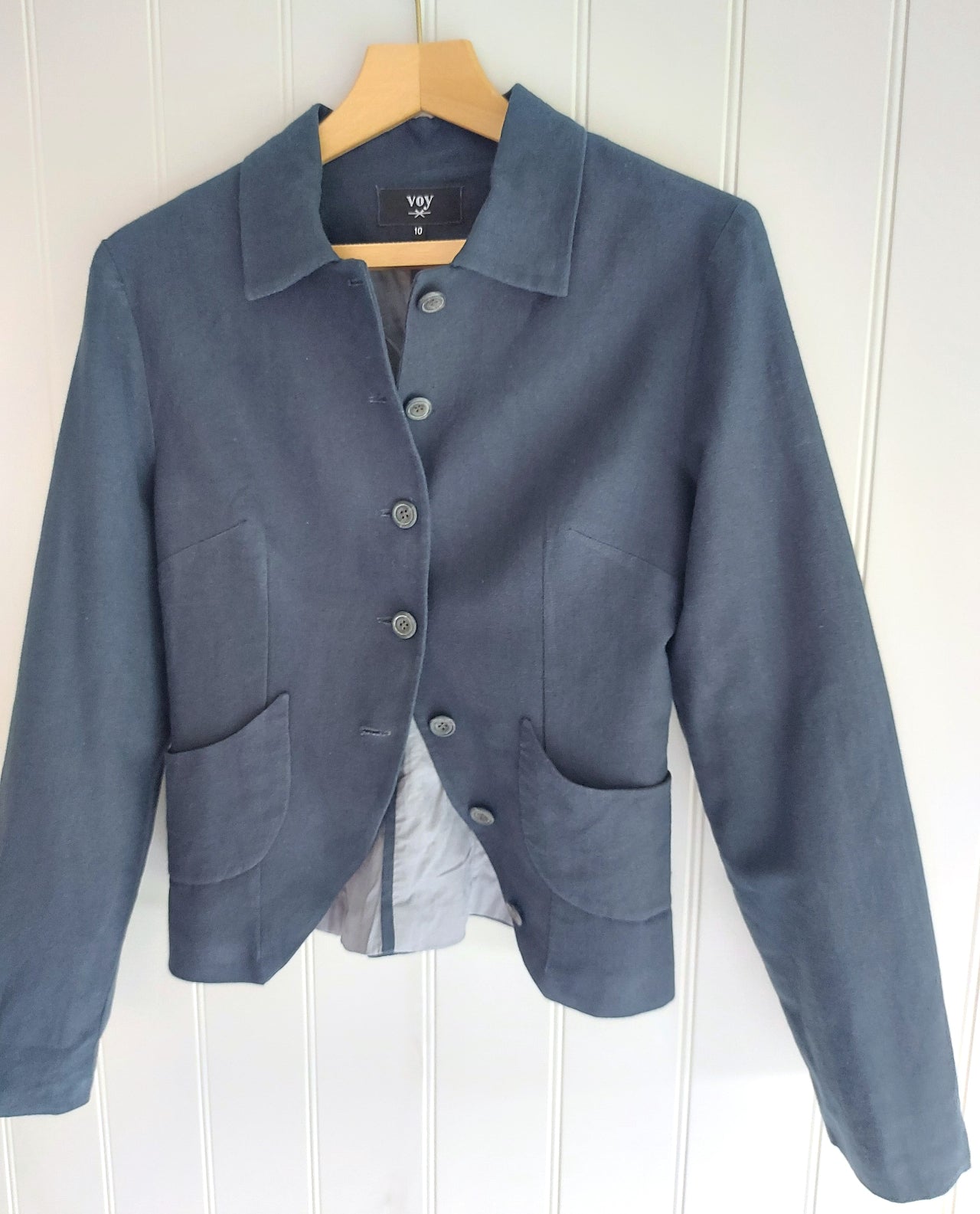 Balencia - linen/cotton tailored jacket