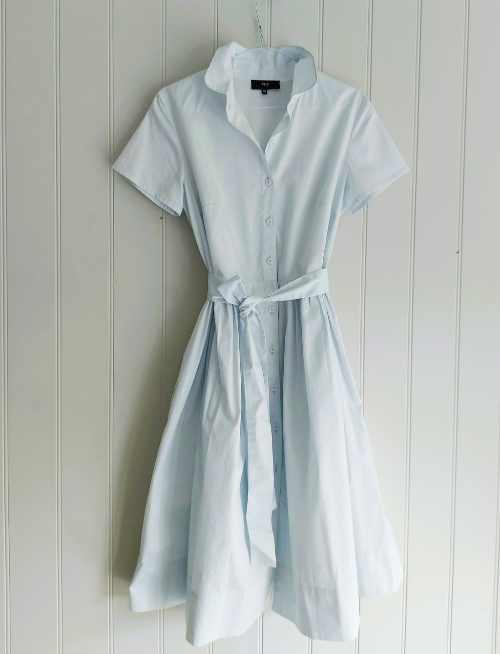 Kellie - cotton poplin shirtdress