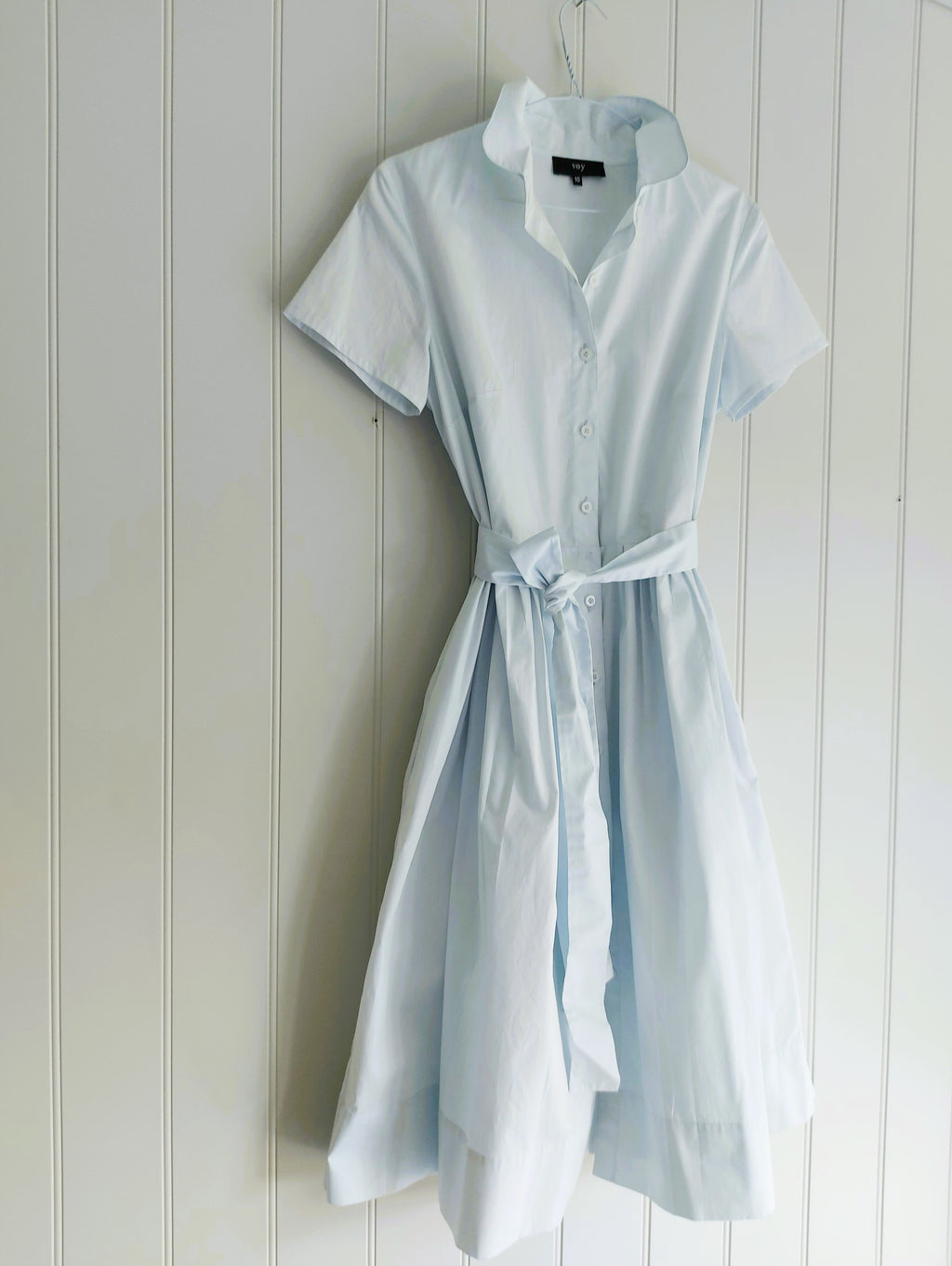 Kellie - cotton poplin shirtdress