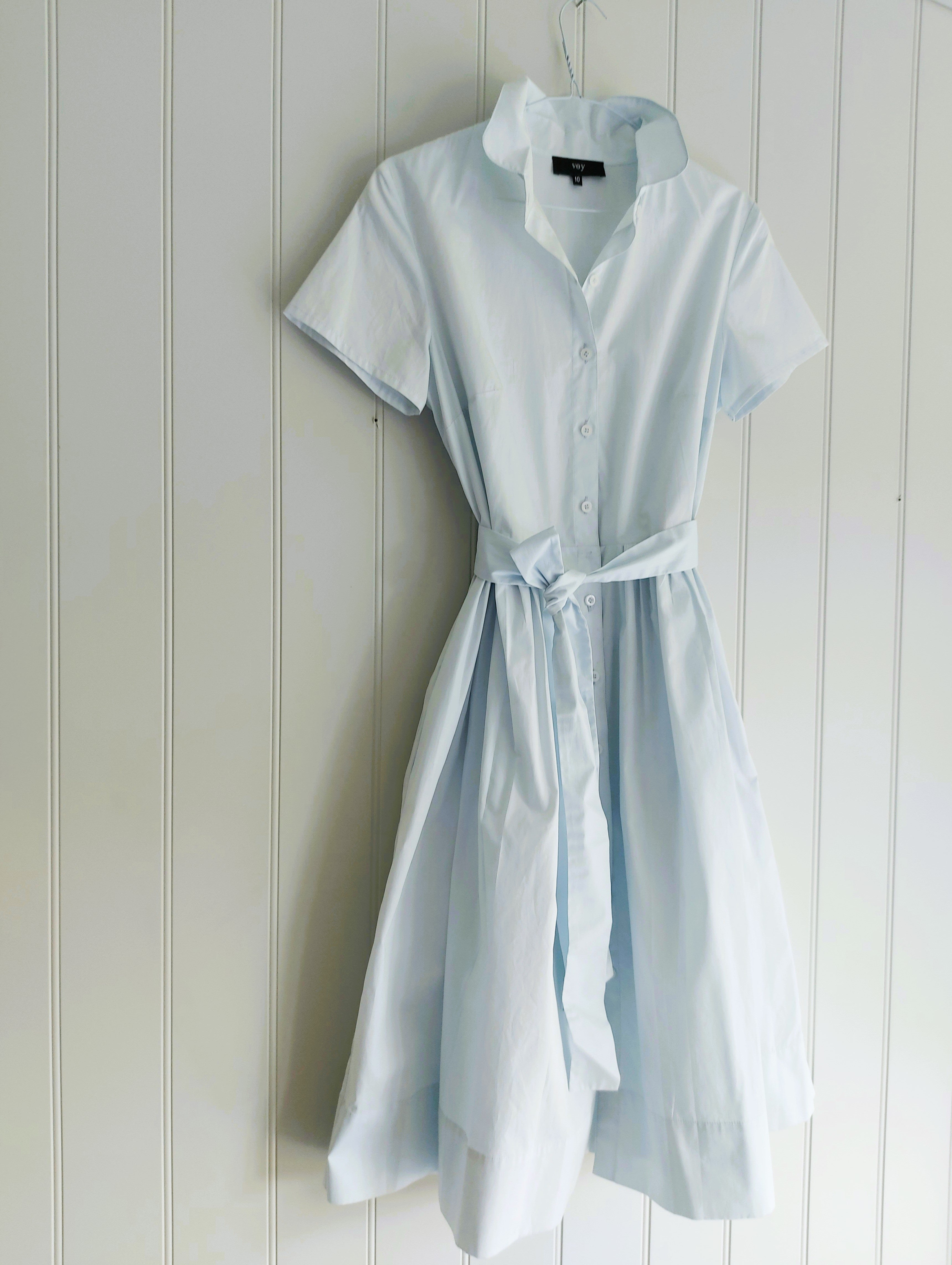 Kellie - cotton poplin shirtdress