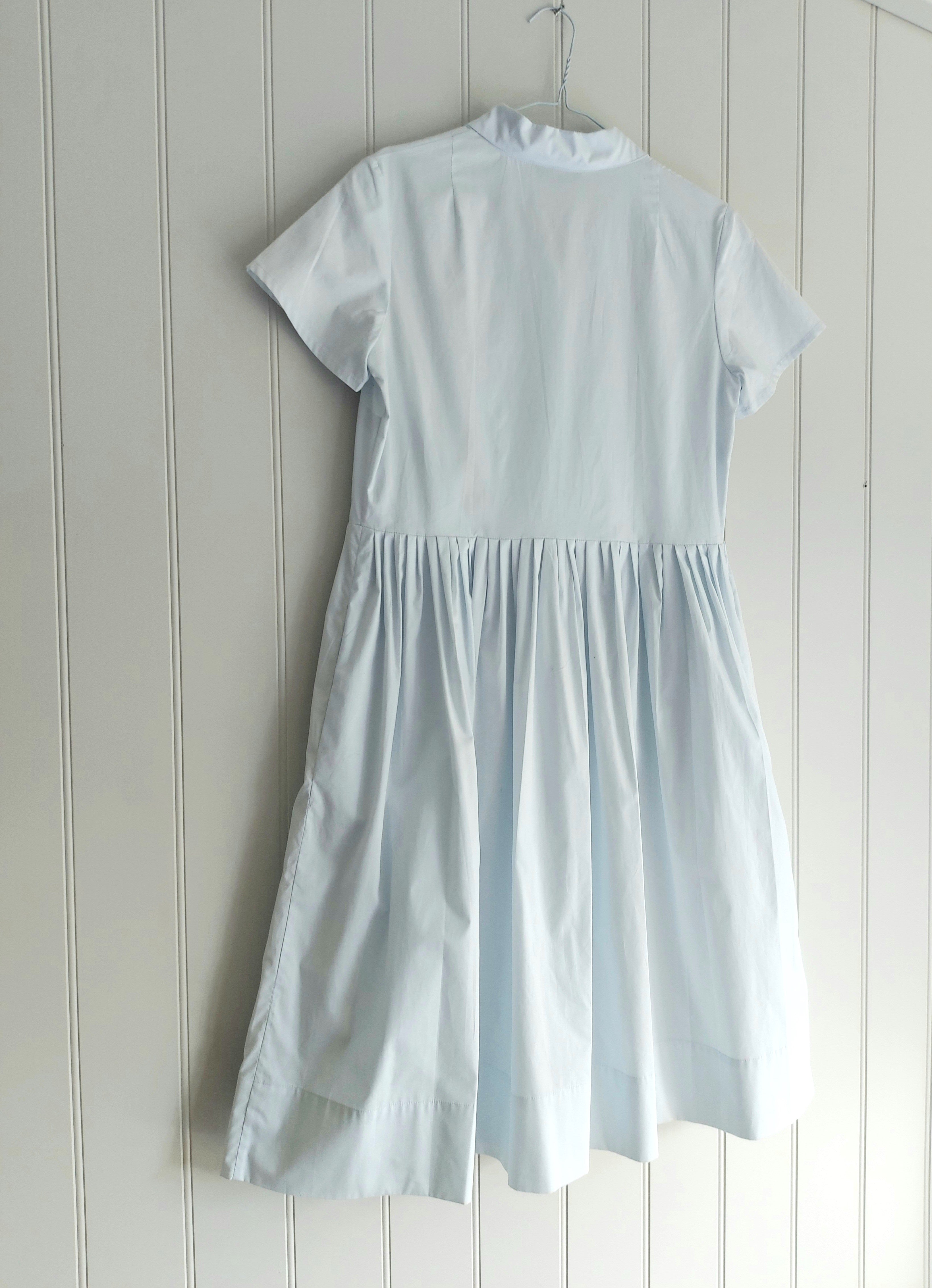 Kellie - cotton poplin shirtdress